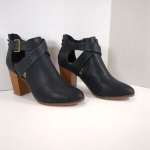 Parker And Sky Women's Black Ankle Boots , Size 7